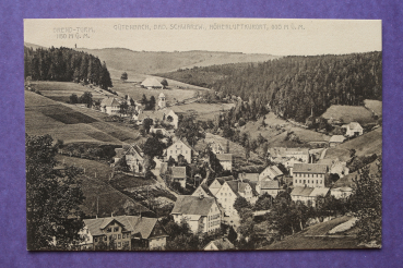 Ansichtskarte AK Gütenbach 1930-1940 Höhenluftkurort Brend Turm Ortsansicht